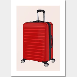 Suitcase travel Posters and Art